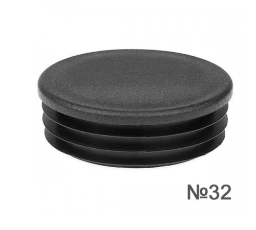 Купить Заглушка пластиковая для трубы, круглая 32